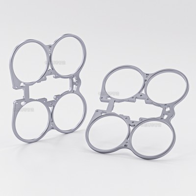 輕量化鎂合金壓鑄一體成型四軸無(wú)人機(jī)飛行器防撞框架定制